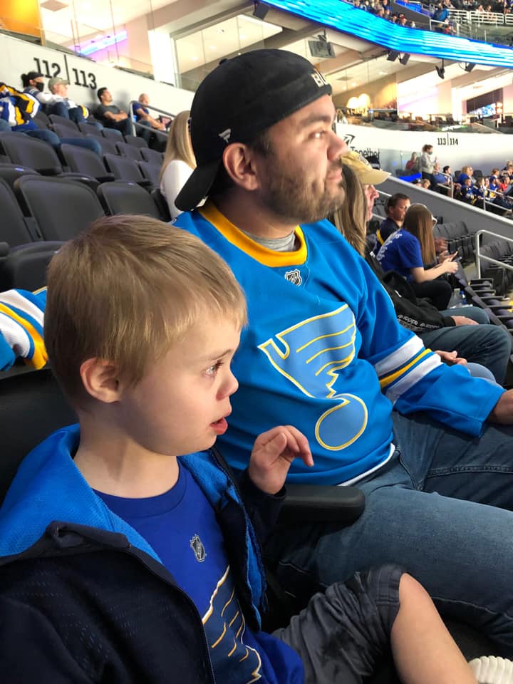 St. Louis Blues - A special welcome to all the kids attending